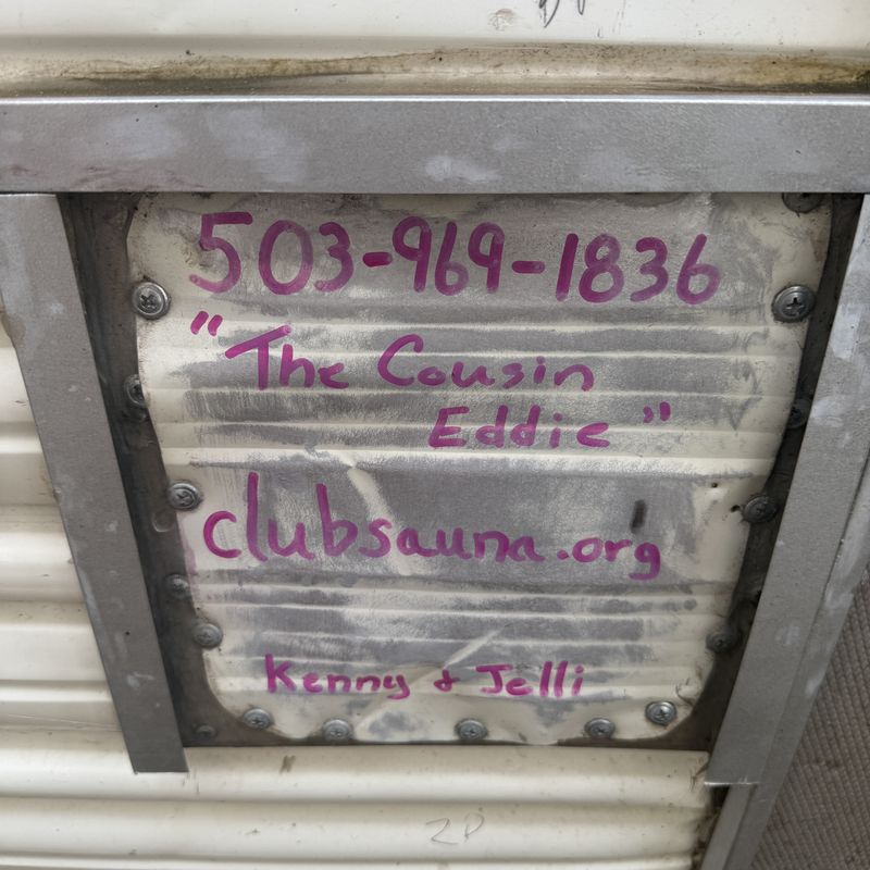 The Cousin Eddie sign